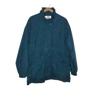 Vintage Windriver Teal Blue Windbreaker Jacket